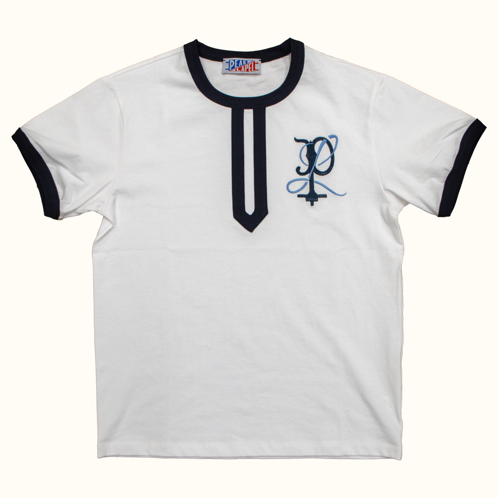 Rowing Tee in Navy