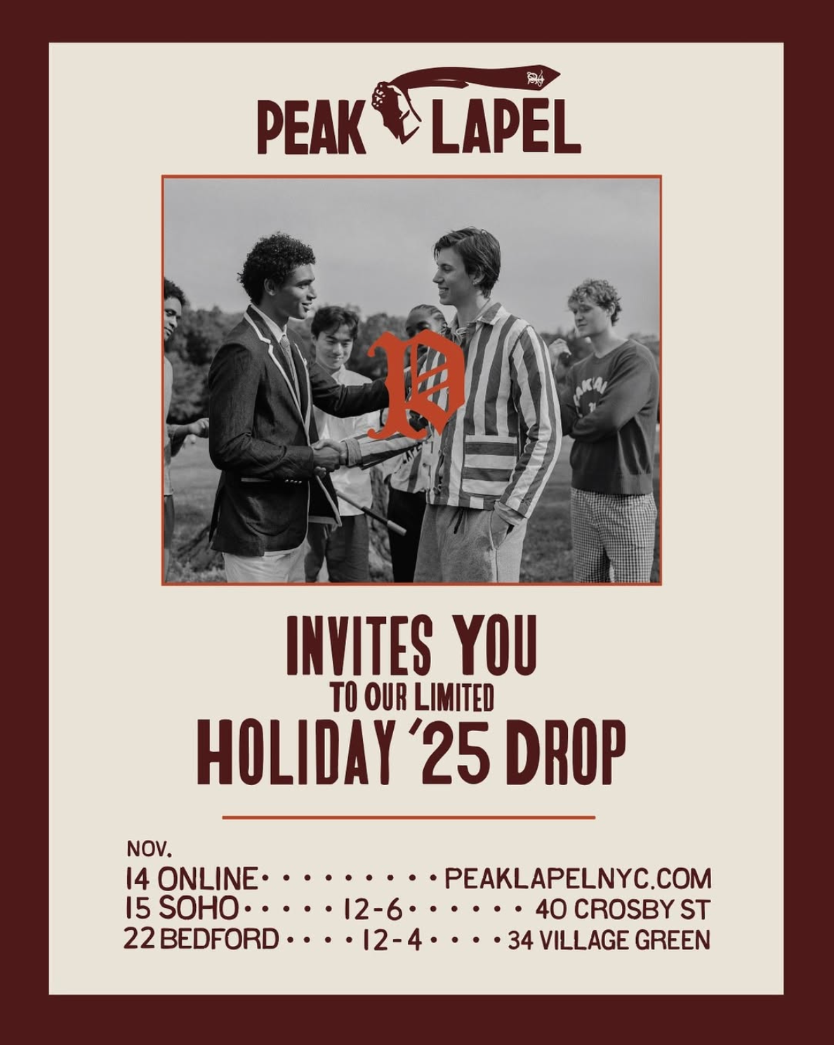 Holiday '25 collection preview