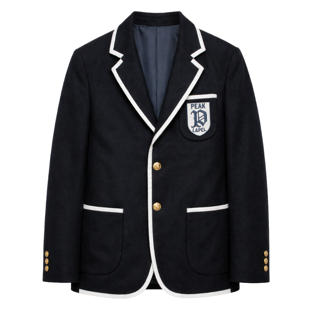 The Winter Club Jacket in Deep Navy